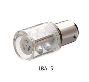 Lámparas led BA15 SERIE 600 Ø22mm - Versión plástico