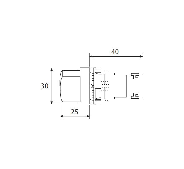 Selector monobloque serie 600