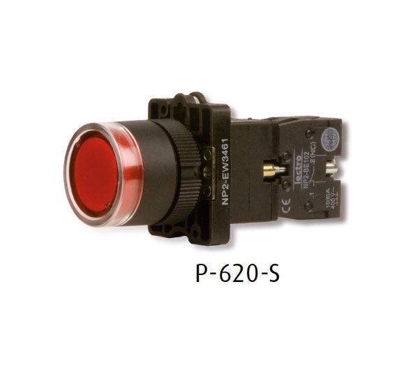pulsadores serie 600 plastico