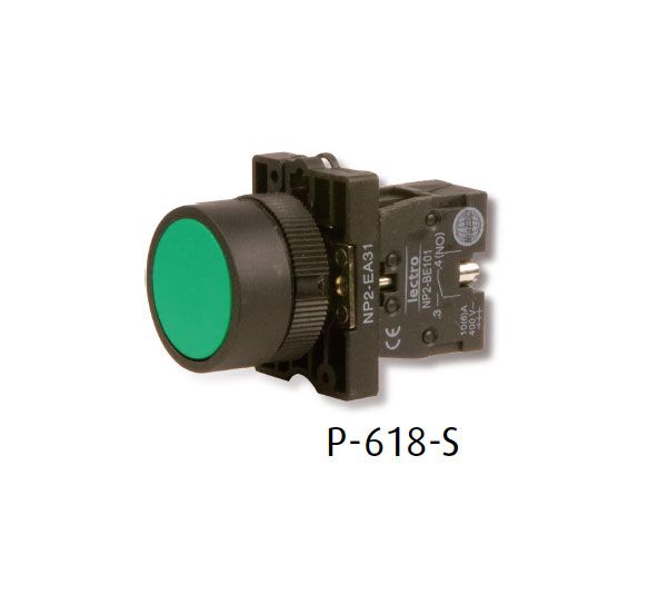 pulsadores serie 600 plastico